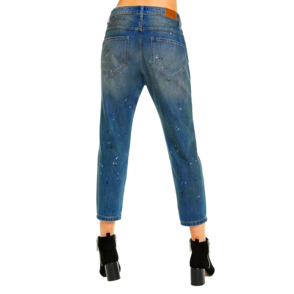 NWT Women's Wildfox DaVinci Baggy Crop Jeans - Picture 8 of 10